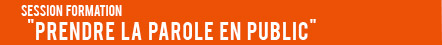 Prendre la parole en public